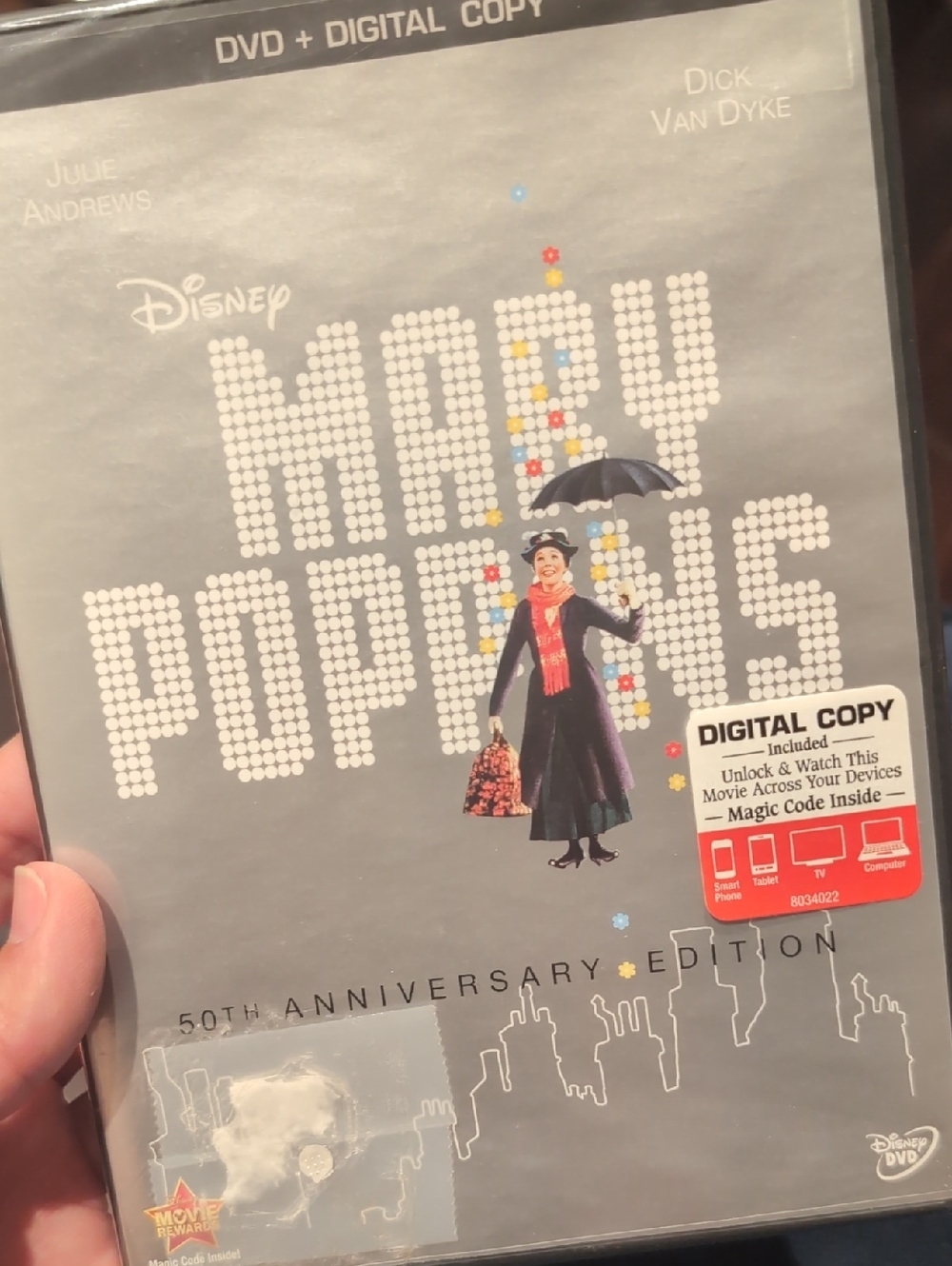 Disney Mary Poppins Anniversary DVD